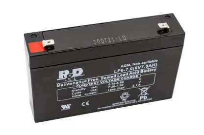 6 Volt 7.0Ah SLA UPS Replacement Battery - Image 2